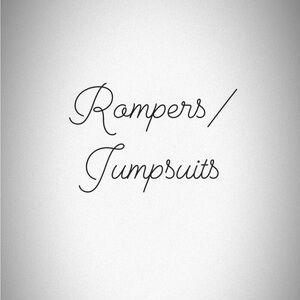 Rompers/Jumpsuits